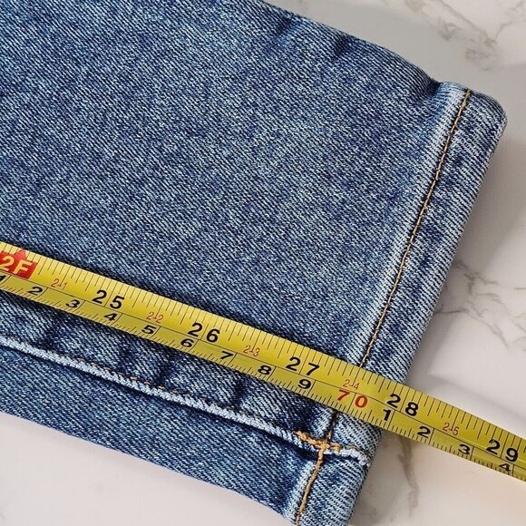 Lovers and Friends Ricky‎ Low-Rise Distressed Skinny Jeans Blue Women 23 NWT - Picture 14 of 16